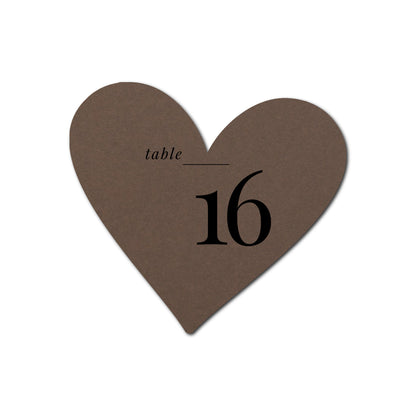 Individually Personalized Wedding Prints on Diecut Cardstock - Shape S93
