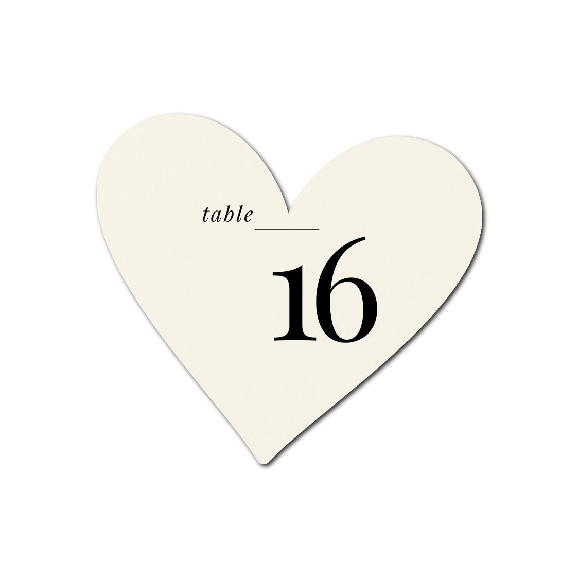 Individually Personalized Wedding Prints on Diecut Cardstock - Shape S93