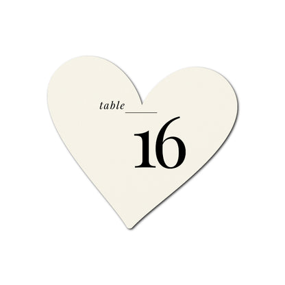 Individually Personalized Wedding Prints on Diecut Cardstock - Shape S93
