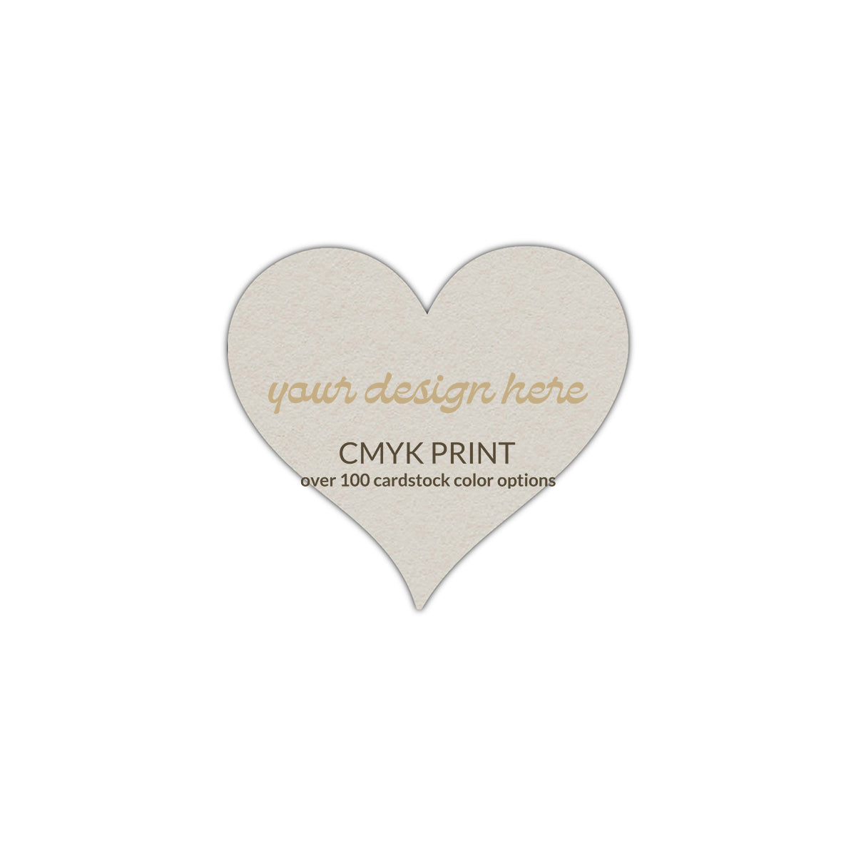 Shape S94 Diecut Card | CMYK Print | 3.75" x 3.75"