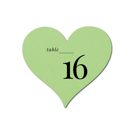 Individually Personalized Wedding Prints on Diecut Cardstock - Shape S94