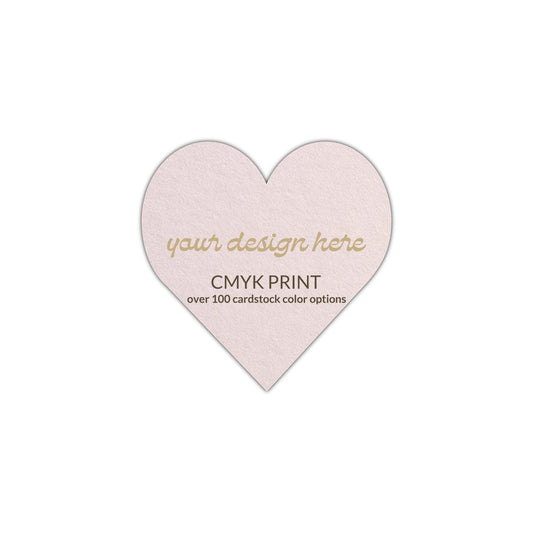 Shape S95 Diecut Card | CMYK Print | 6" x 6"