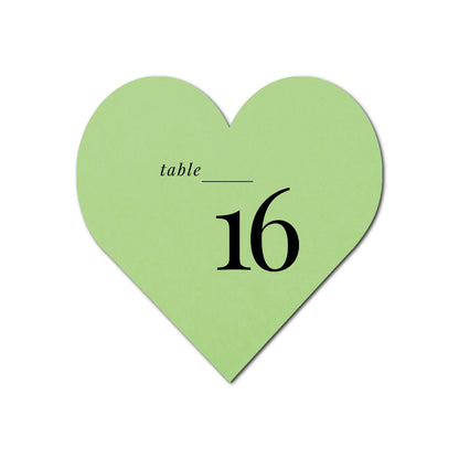 Individually Personalized Wedding Prints on Diecut Cardstock - Shape S95