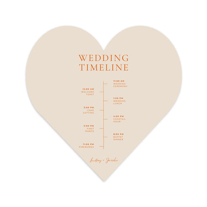 Personalized Wedding Cards | Fully Custom Print | Signature Shape SS95