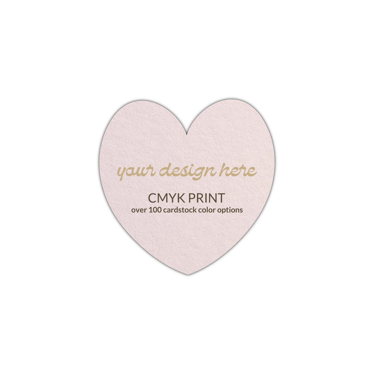 Shape S96 Diecut Card | CMYK Print | 4.75" x 4.75"