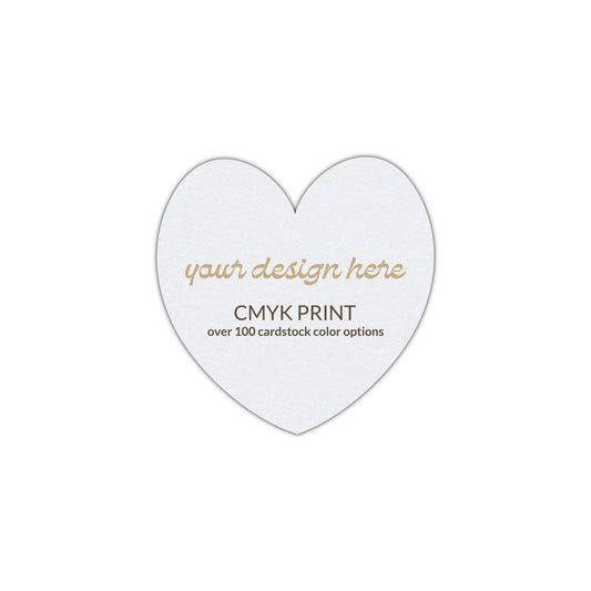Shape S96 Diecut Card | CMYK Print | 2.75" x 2.75"