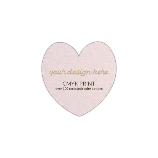 Shape S96 Diecut Card | CMYK Print | 2.25" x 2.25"