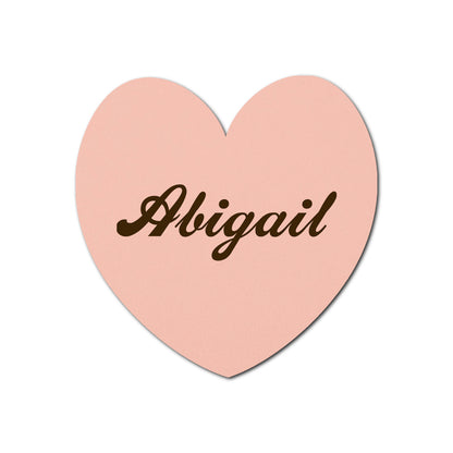 Individually Personalized Wedding Prints on Diecut Cardstock - Shape S96