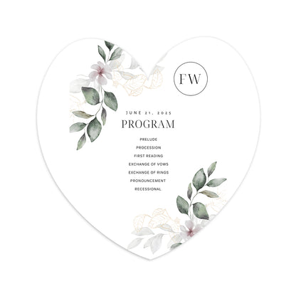 Personalized Wedding Cards | Fully Custom Print | Signature Shape SS96