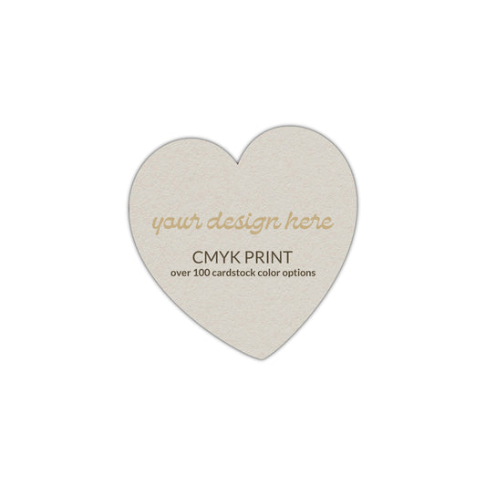 Shape S97 Diecut Card | CMYK Print | 2.5" x 2.5"