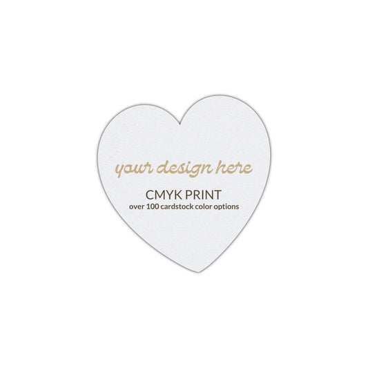 Shape S97 Diecut Card | CMYK Print | 2.75" x 2.75"