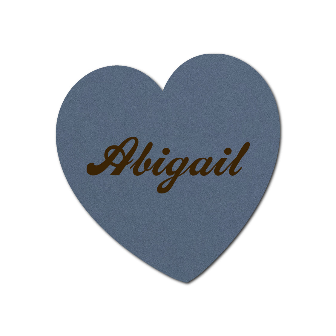 Individually Personalized Wedding Prints on Diecut Cardstock - Shape S97