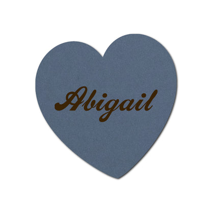 Individually Personalized Wedding Prints on Diecut Cardstock - Shape S97