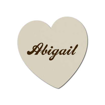 Individually Personalized Wedding Prints on Diecut Cardstock - Shape S97