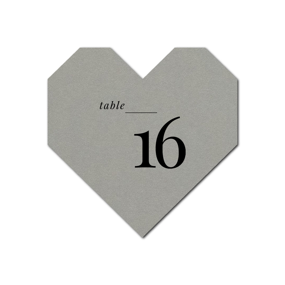 Individually Personalized Wedding Prints on Diecut Cardstock - Shape S98
