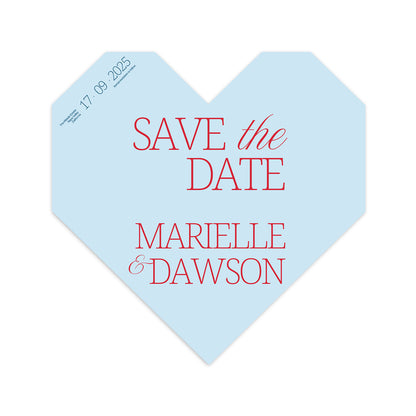 Personalized Wedding Cards | Fully Custom Print | Signature Shape SS98