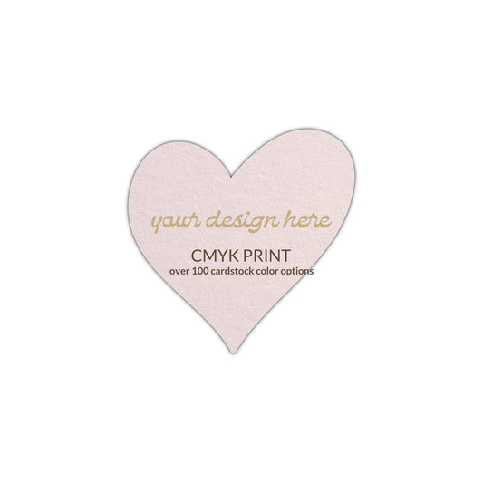 Shape S99 Diecut Card | CMYK Print | 2.25" x 2.25"