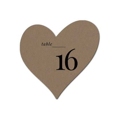 Individually Personalized Wedding Prints on Diecut Cardstock - Shape S99