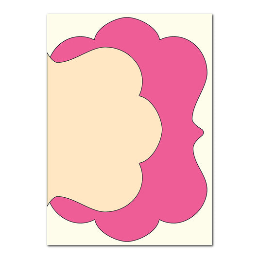 3-Layer Modern Wedding Stationery Set | SVG Template - Shape 11
