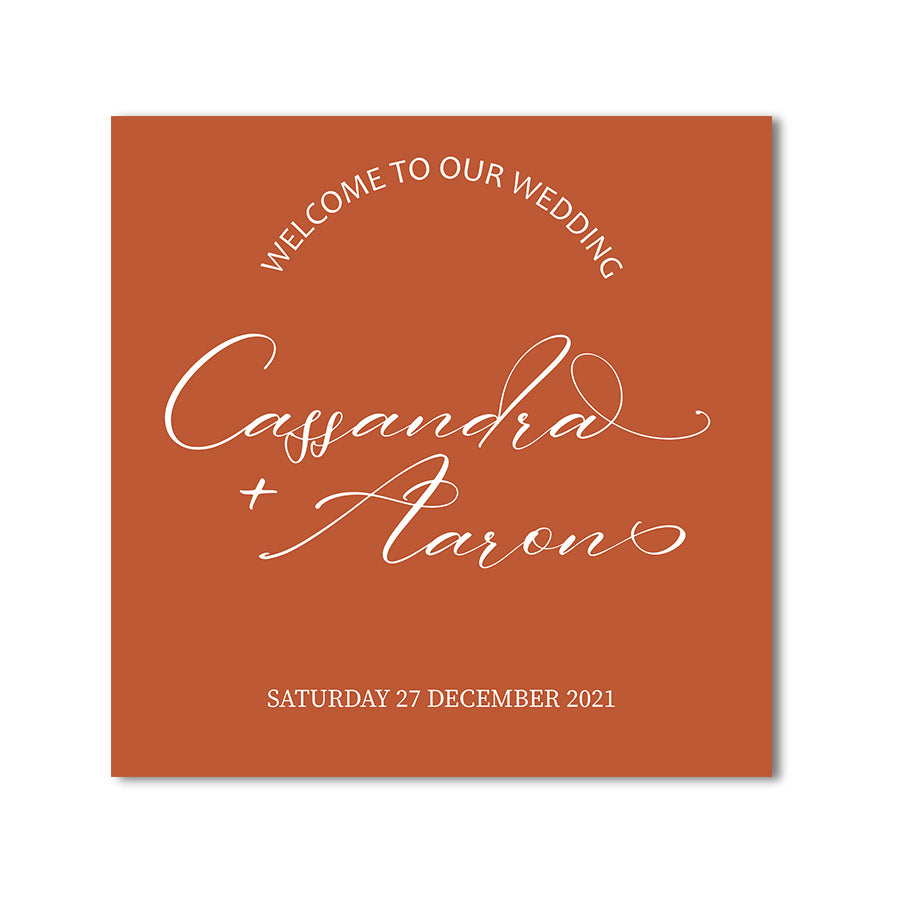 Custom Square Coroplast Signs