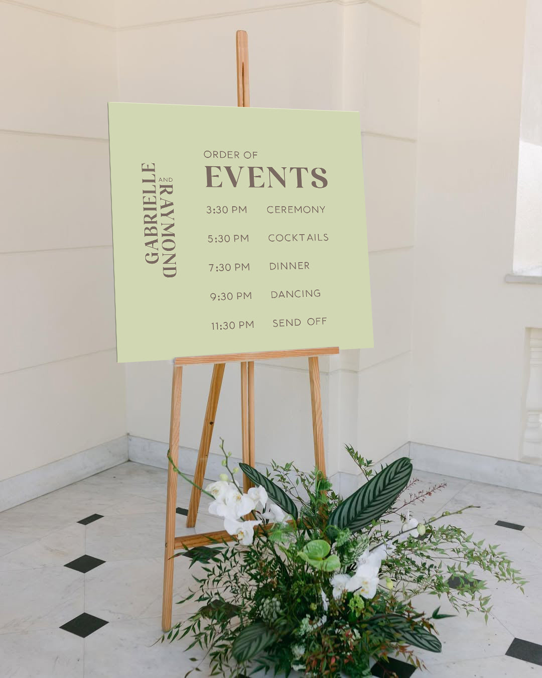 Custom Square Foam Board Signs