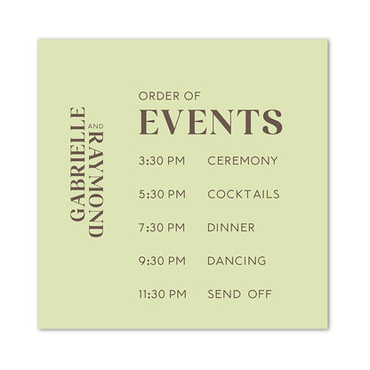 Custom Square Foam Board Signs