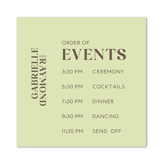 Custom Square Foam Board Signs