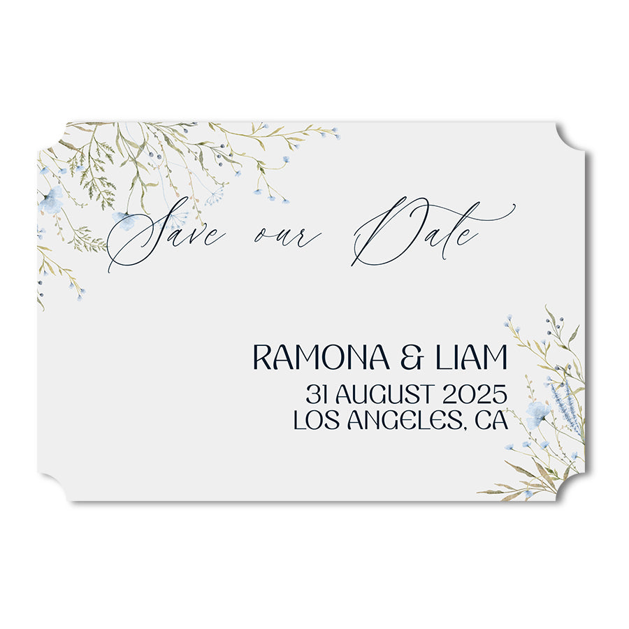 Standard Print Flat Card - Classic Shape