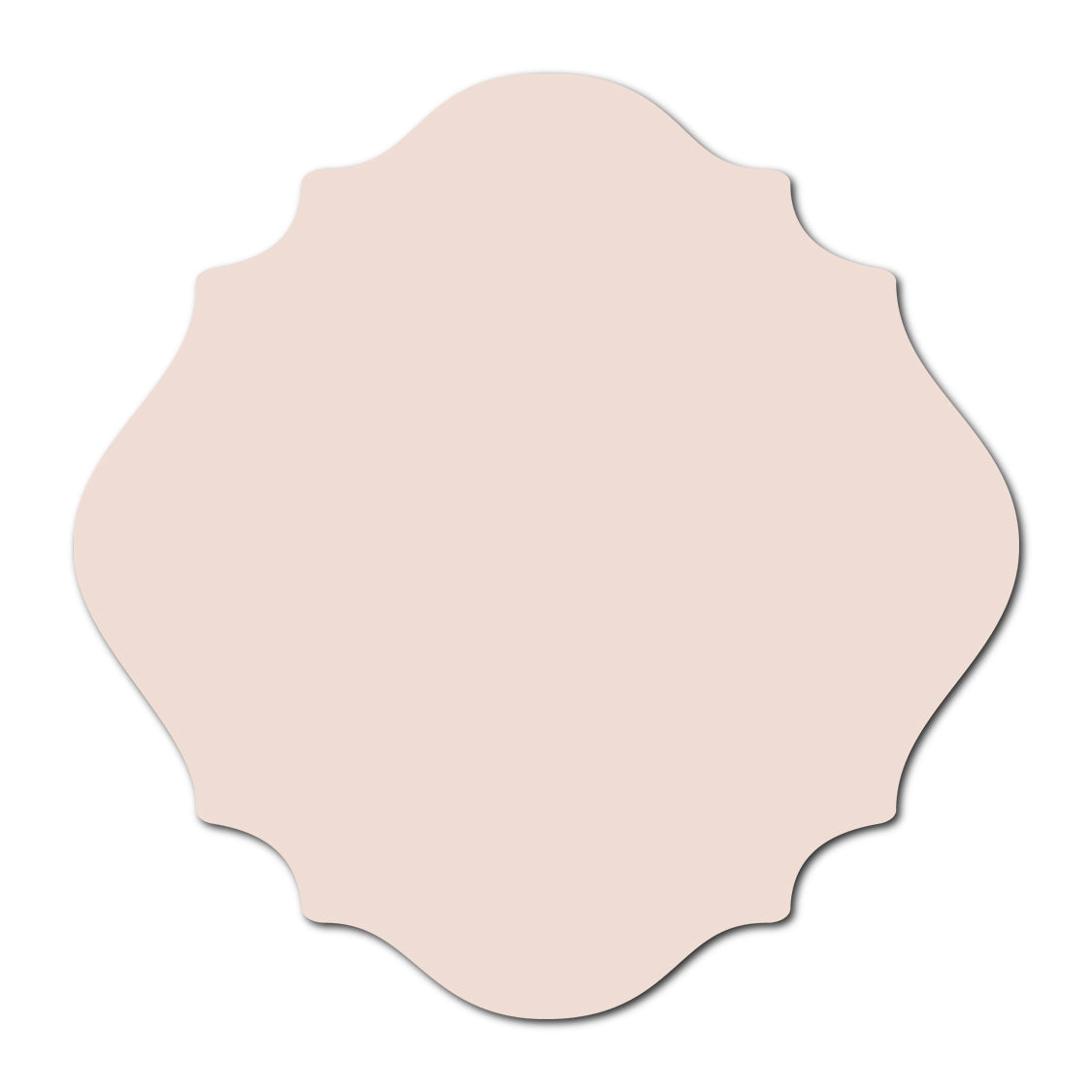 Wedding Paddle Fan | SVG Template - Shape 10