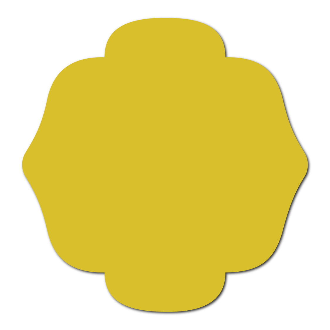 Wedding Paddle Fan | SVG Template - Shape 3