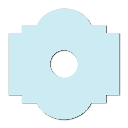 Wine Glass Charm Place Card | SVG Template - Shape 11