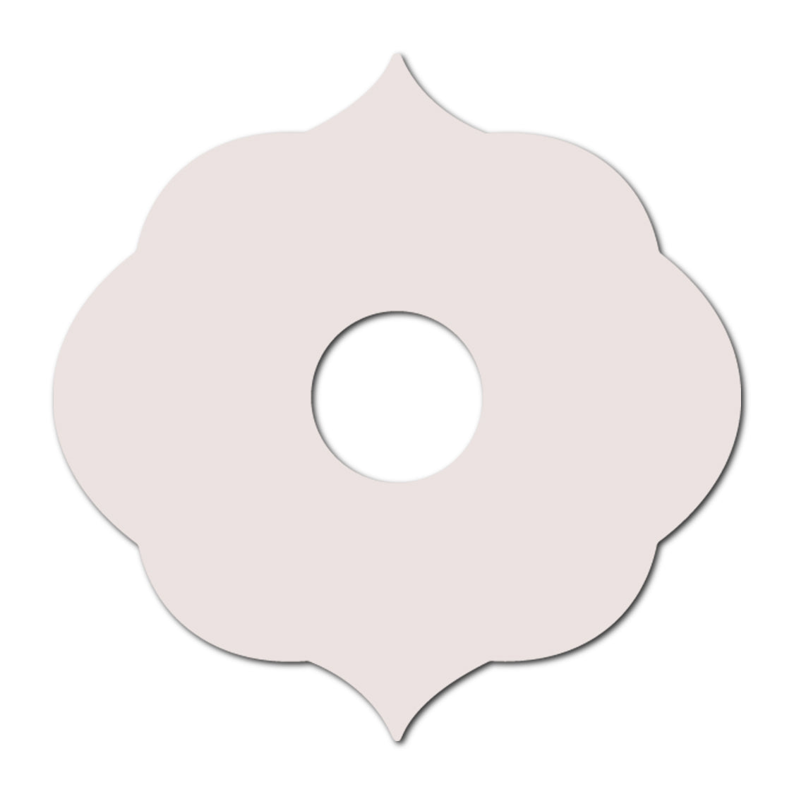 Wine Glass Charm Place Card | SVG Template - Shape 12
