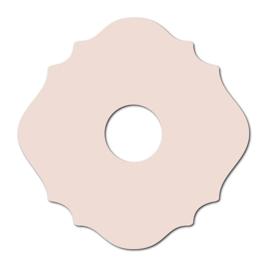 Wine Glass Charm Place Card | SVG Template - Shape 18