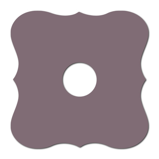 Wine Glass Charm Place Card | SVG Template - Shape 6