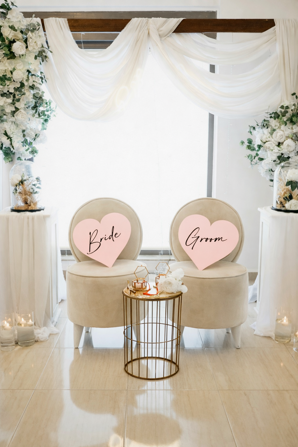 Signature Shape Custom Wedding Signage - Shape 89