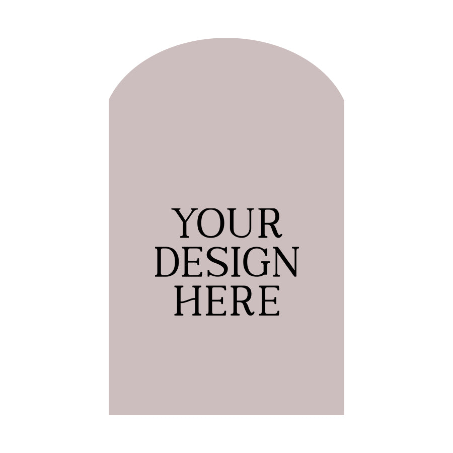 Personalized Wedding Signs | Fully Custom Print | Signature Archway Shape