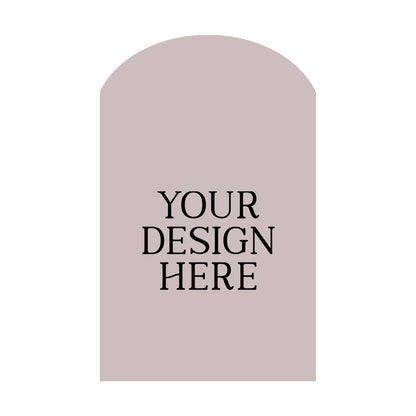 Personalized Wedding Signs | Fully Custom Print | Signature Archway Shape