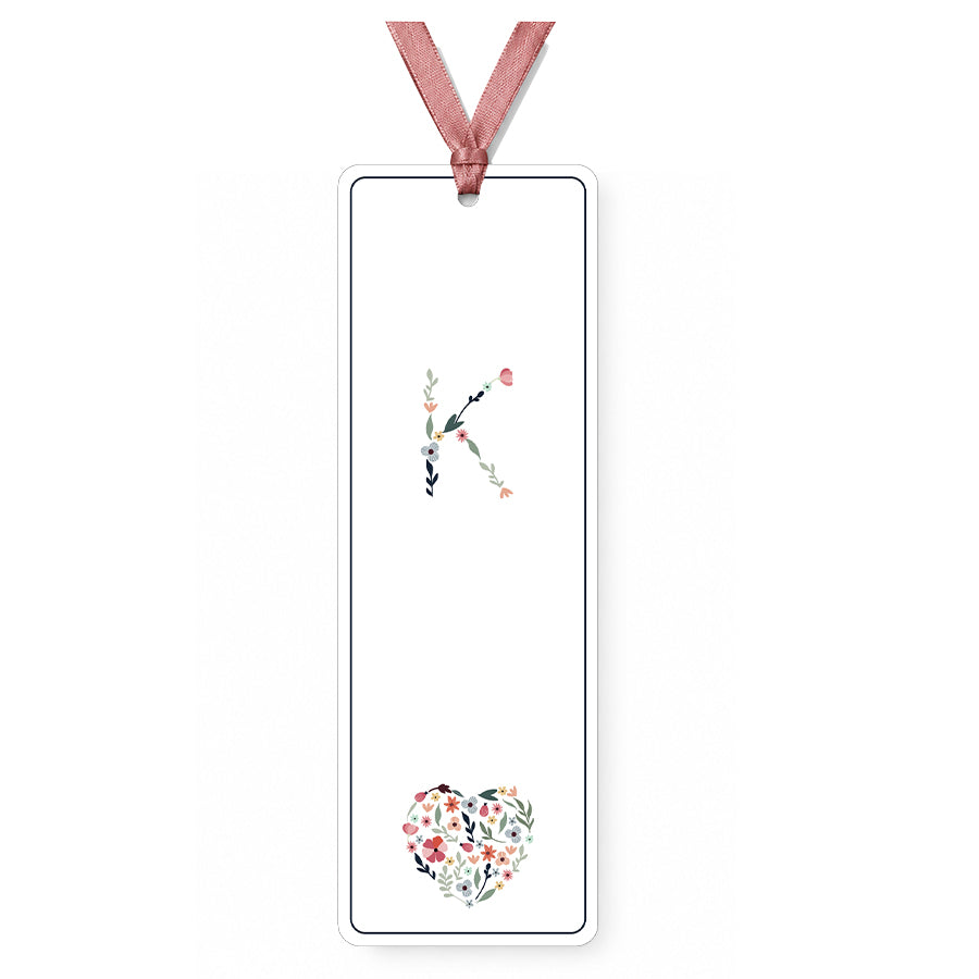 Free Bookmark Place Card Template Download for Weddings - K
