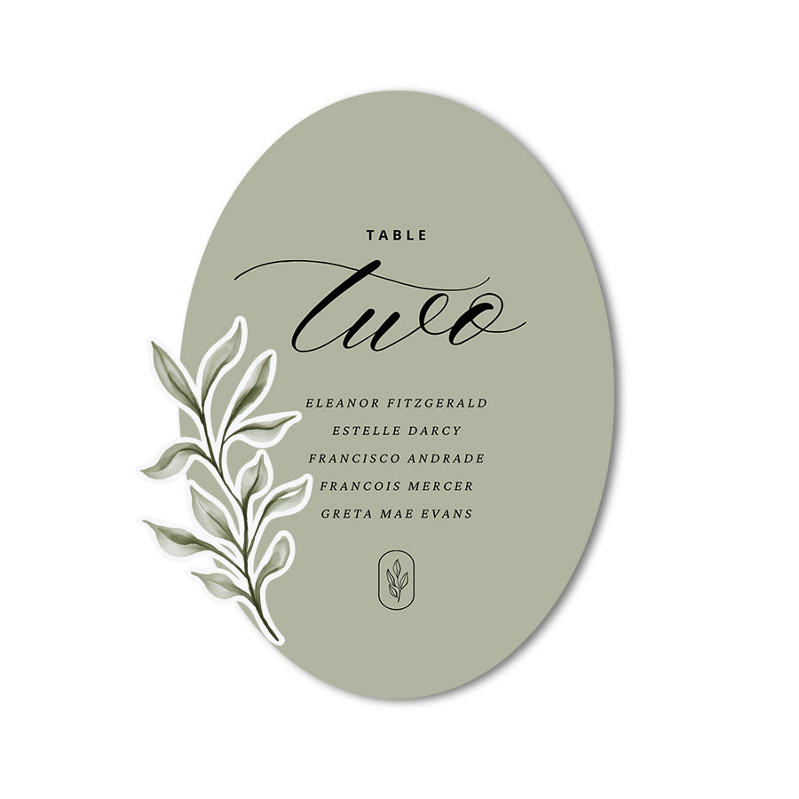 Free Botanical Wedding Sign Template | For Welcome Signs, Seating Charts, Bar Menus