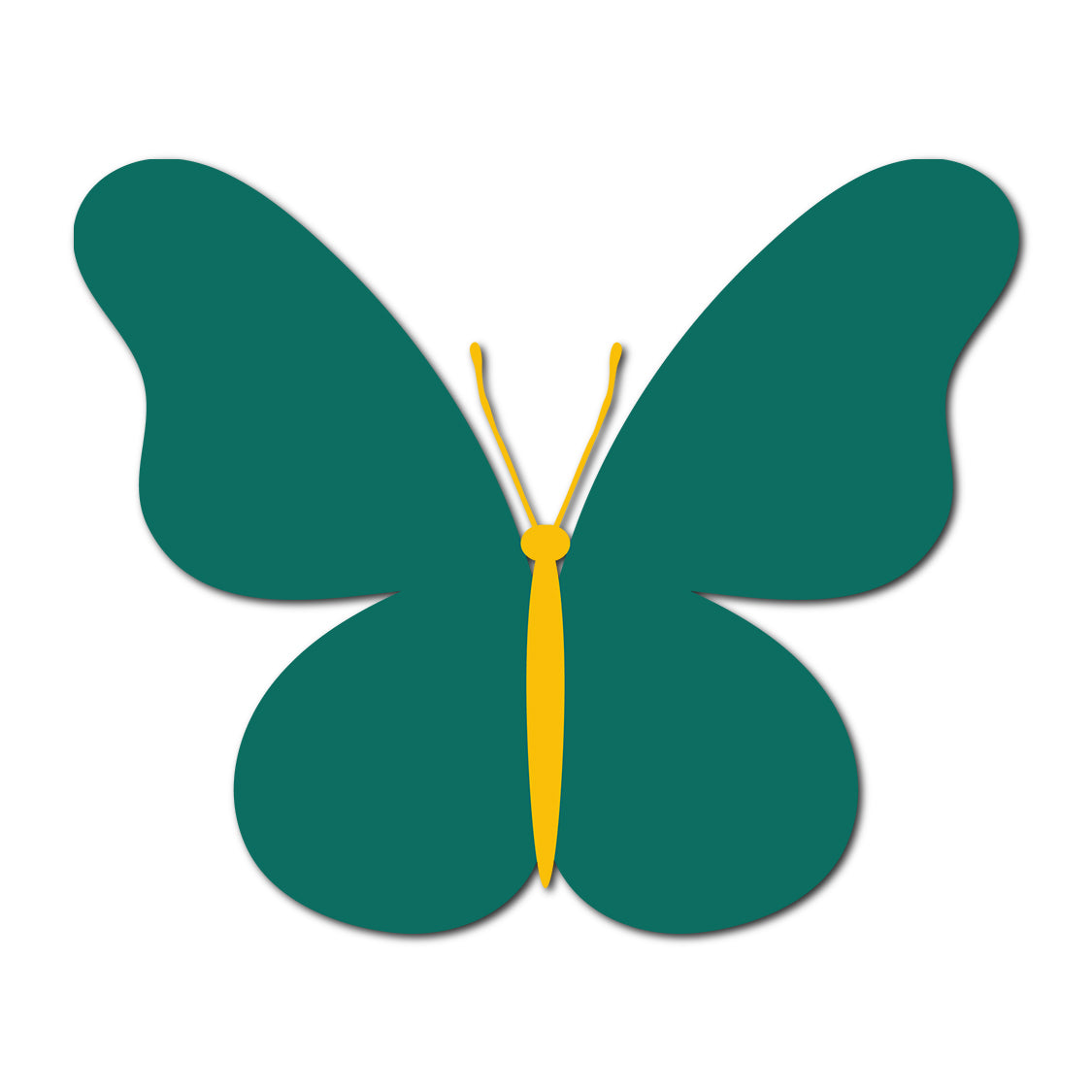 Butterfly SVG PNG Template - Shape 15