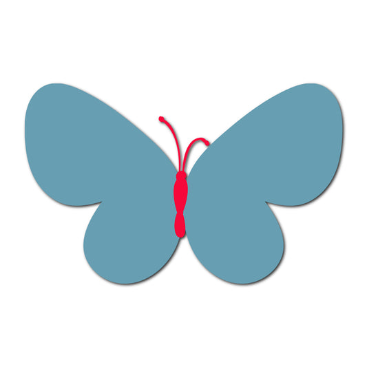 Butterfly SVG PNG Template - Shape 17