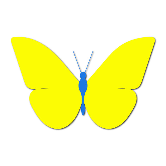 Butterfly SVG PNG Template - Shape 18