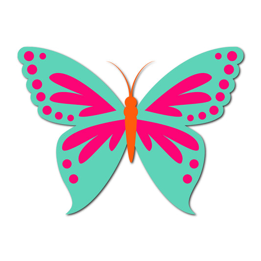 Butterfly SVG PNG Template - Shape 19