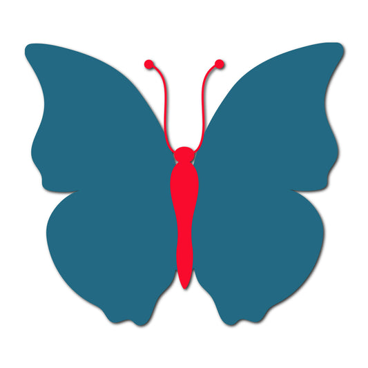 Butterfly SVG PNG Template - Shape 25