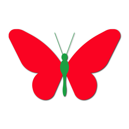 Butterfly SVG PNG Template - Shape 26