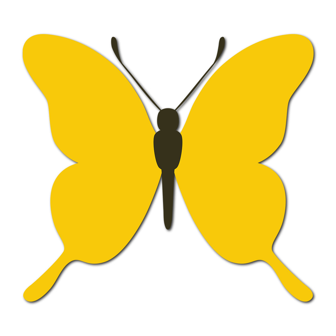 Butterfly SVG PNG Template - Shape 28