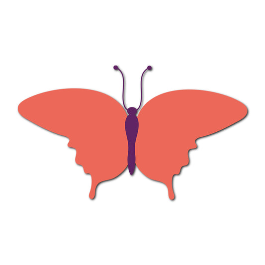 Butterfly SVG PNG Template - Shape 29