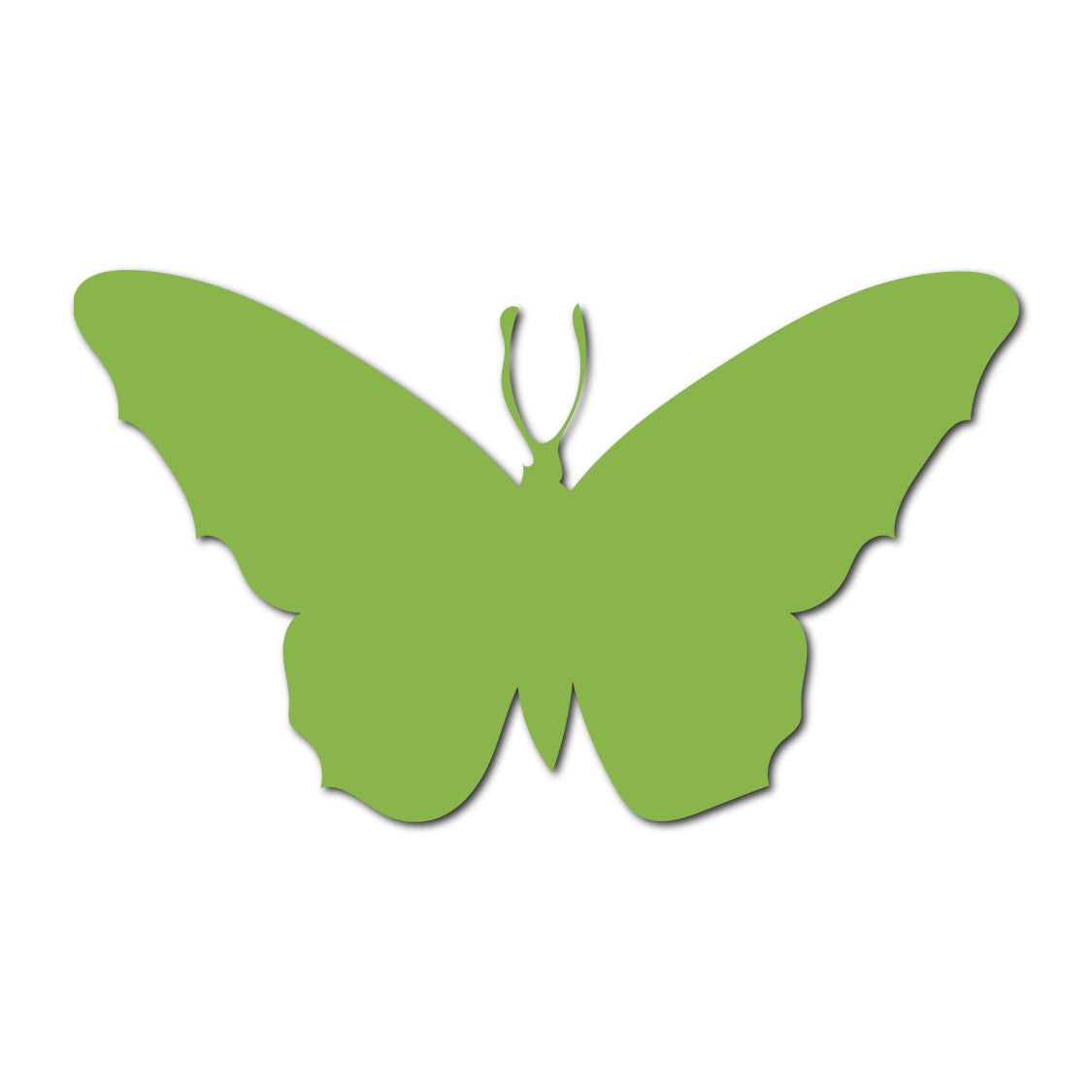 Butterfly SVG PNG Template - Shape 2
