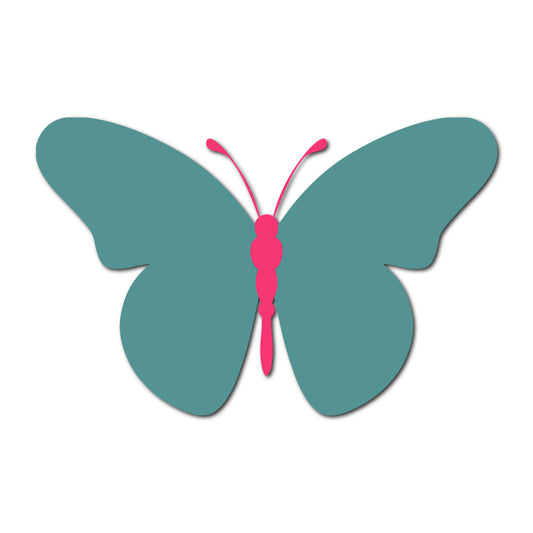Butterfly SVG PNG Template - Shape 30