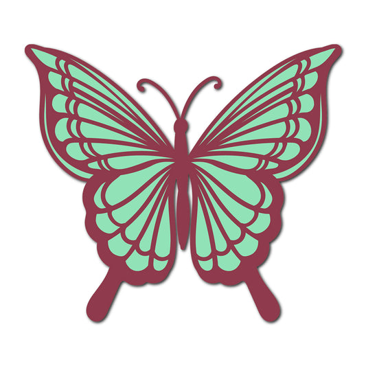Butterfly SVG PNG Template - Shape 36